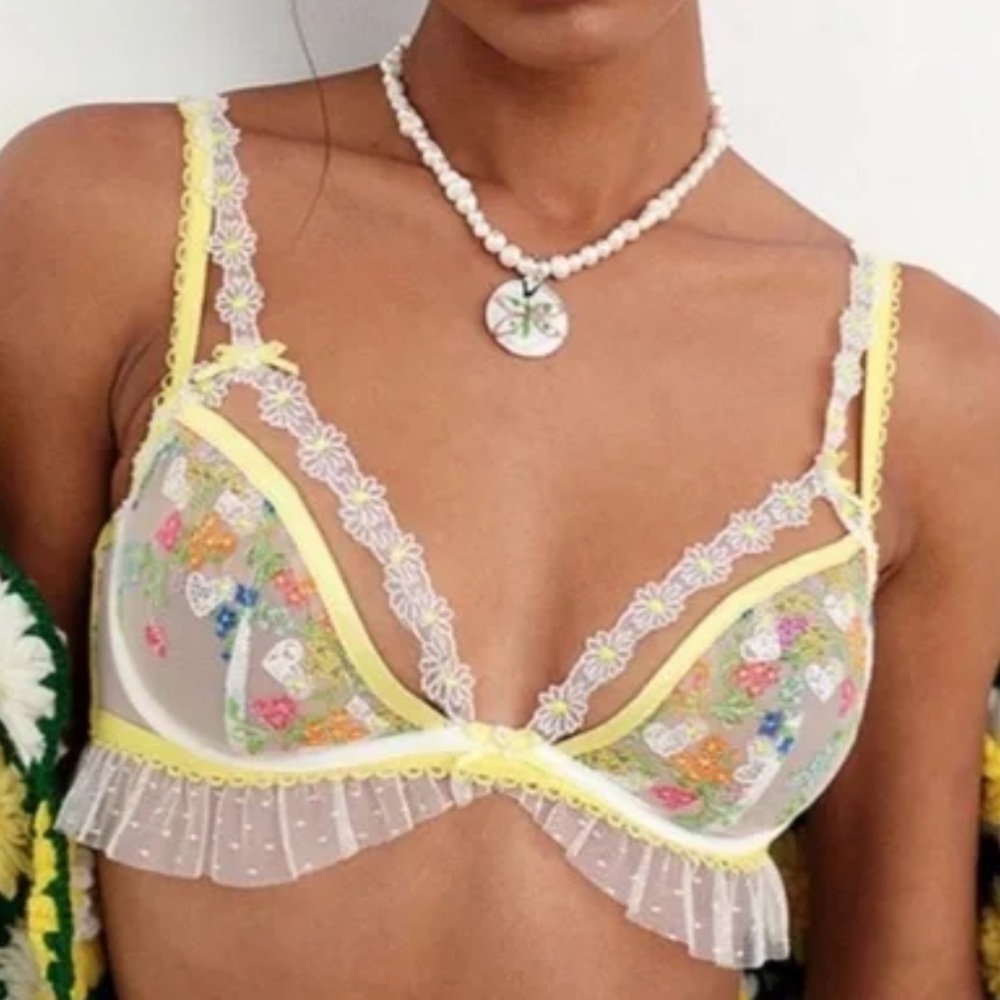 For Love and Lemons Summer Lovin Lace Lingerie Set